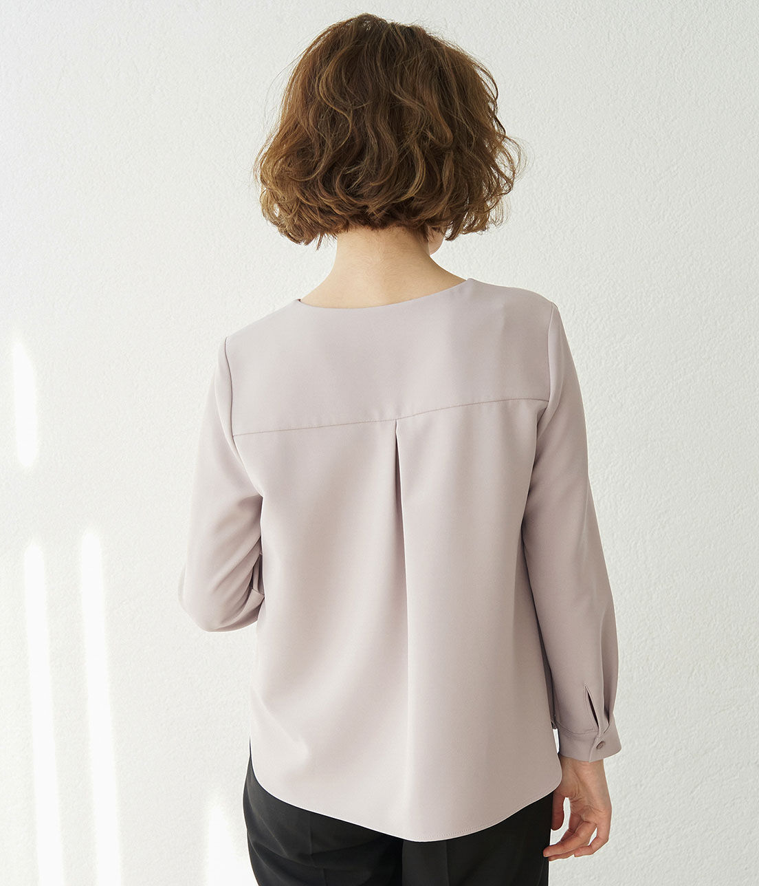 Rope&rsquo;Picnic「【360&deg;ウルトラストレッチ】【セットアップ対応】フロントホックブラウス」|シャツ・ブラウス|