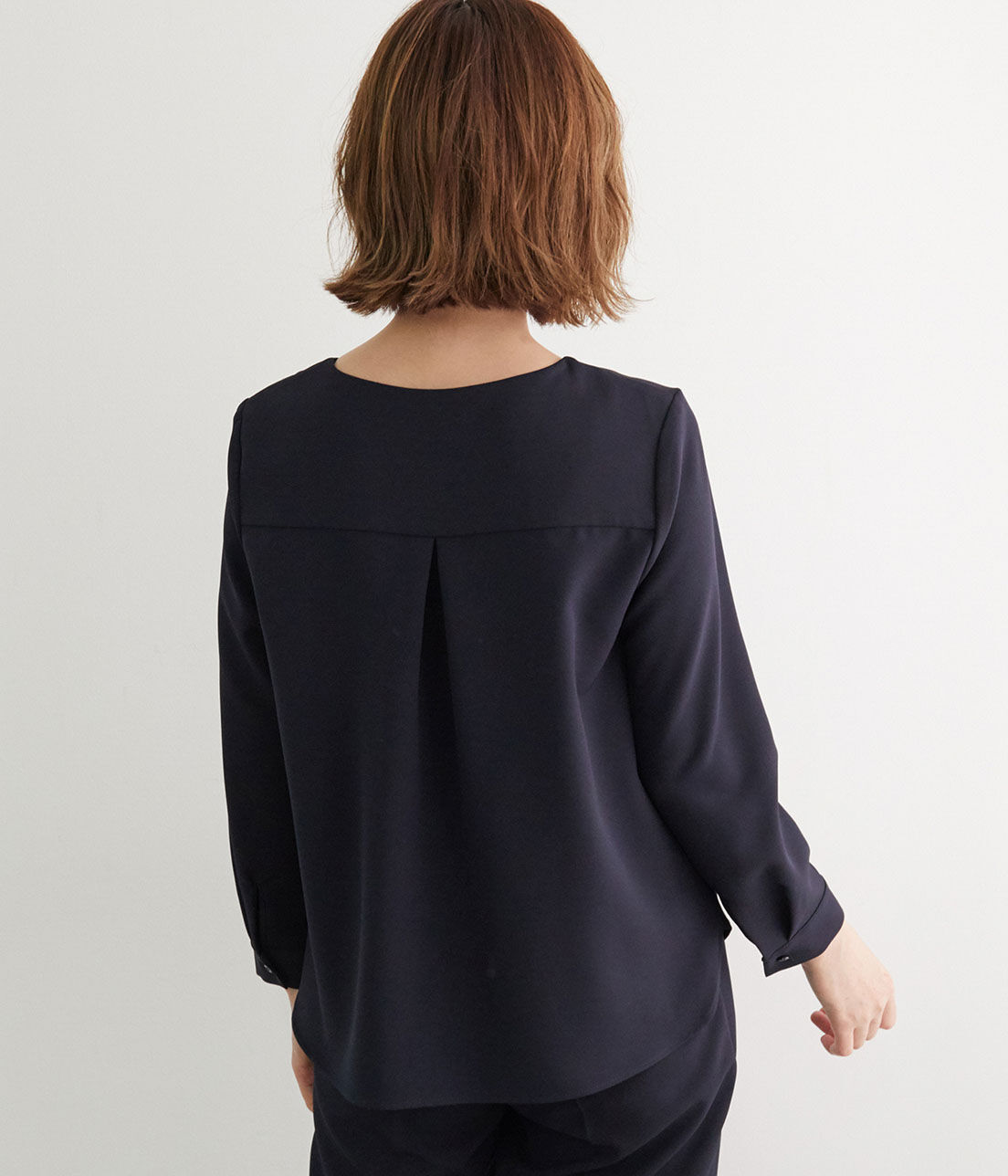 Rope&rsquo;Picnic「【360&deg;ウルトラストレッチ】【セットアップ対応】フロントホックブラウス」|シャツ・ブラウス|