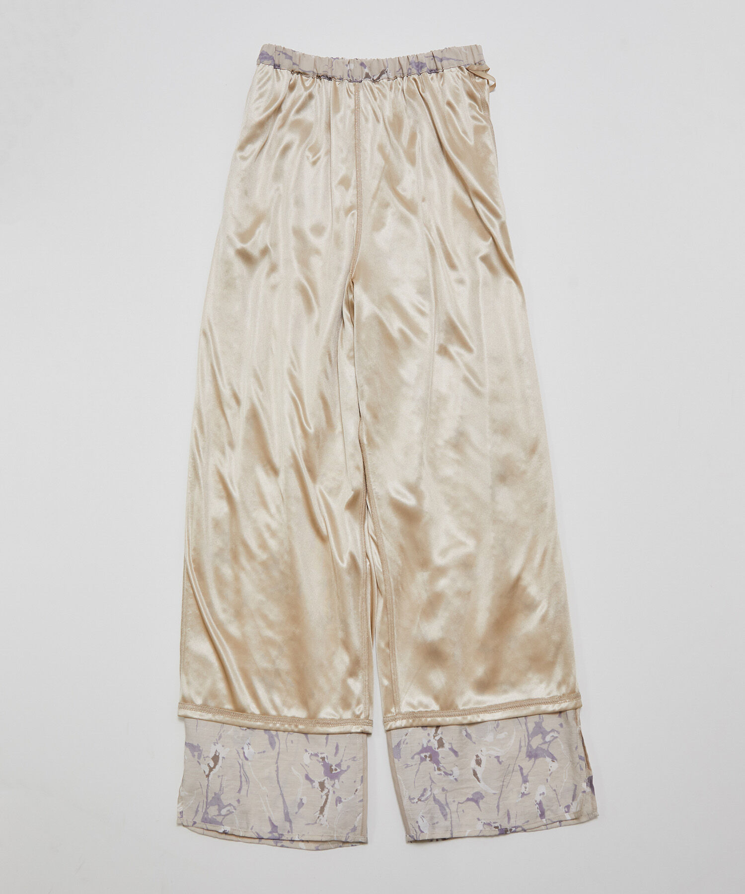 Rope&rsquo;Picnic「マーブルガラシアースリットパンツ」|その他|