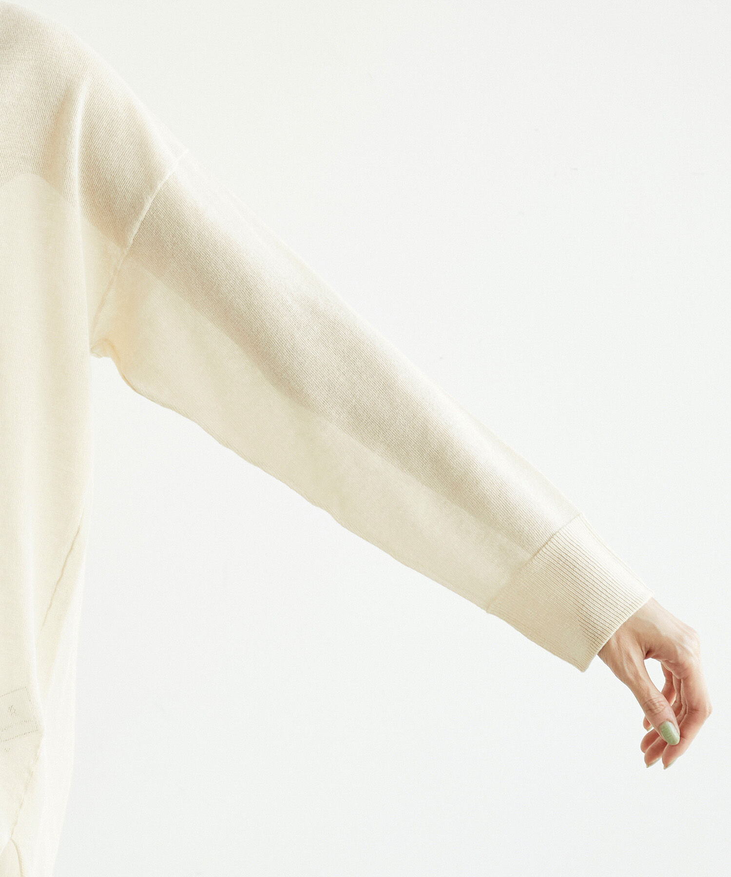 Rope&rsquo;Picnic「センターシームシアーニットチュニック」|ニット・セーター|