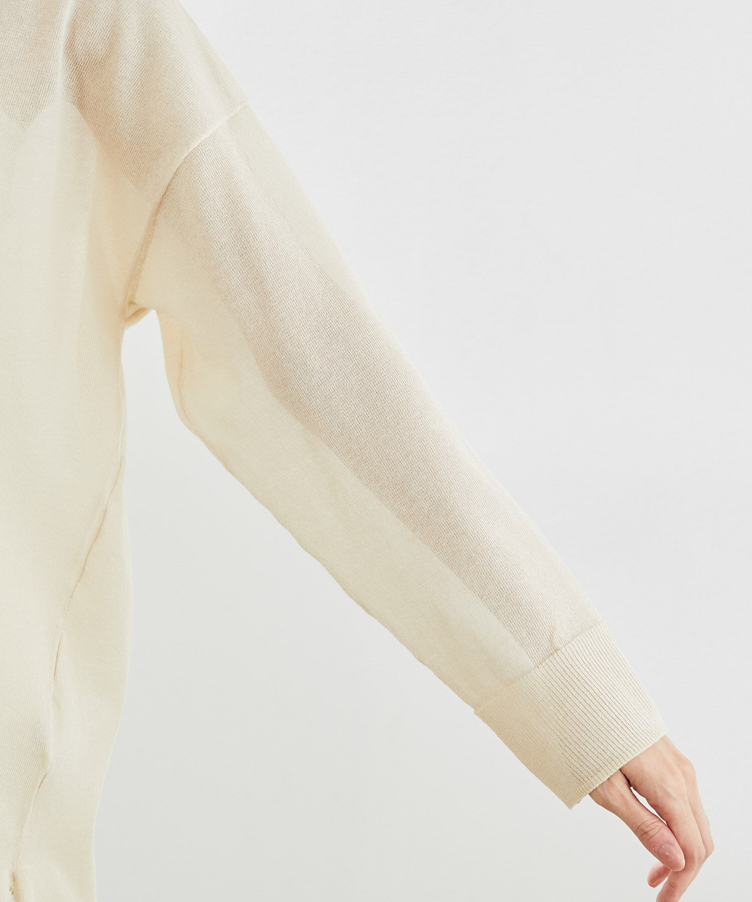 Rope&rsquo;Picnic「センターシームシアーニットチュニック」|ニット・セーター|