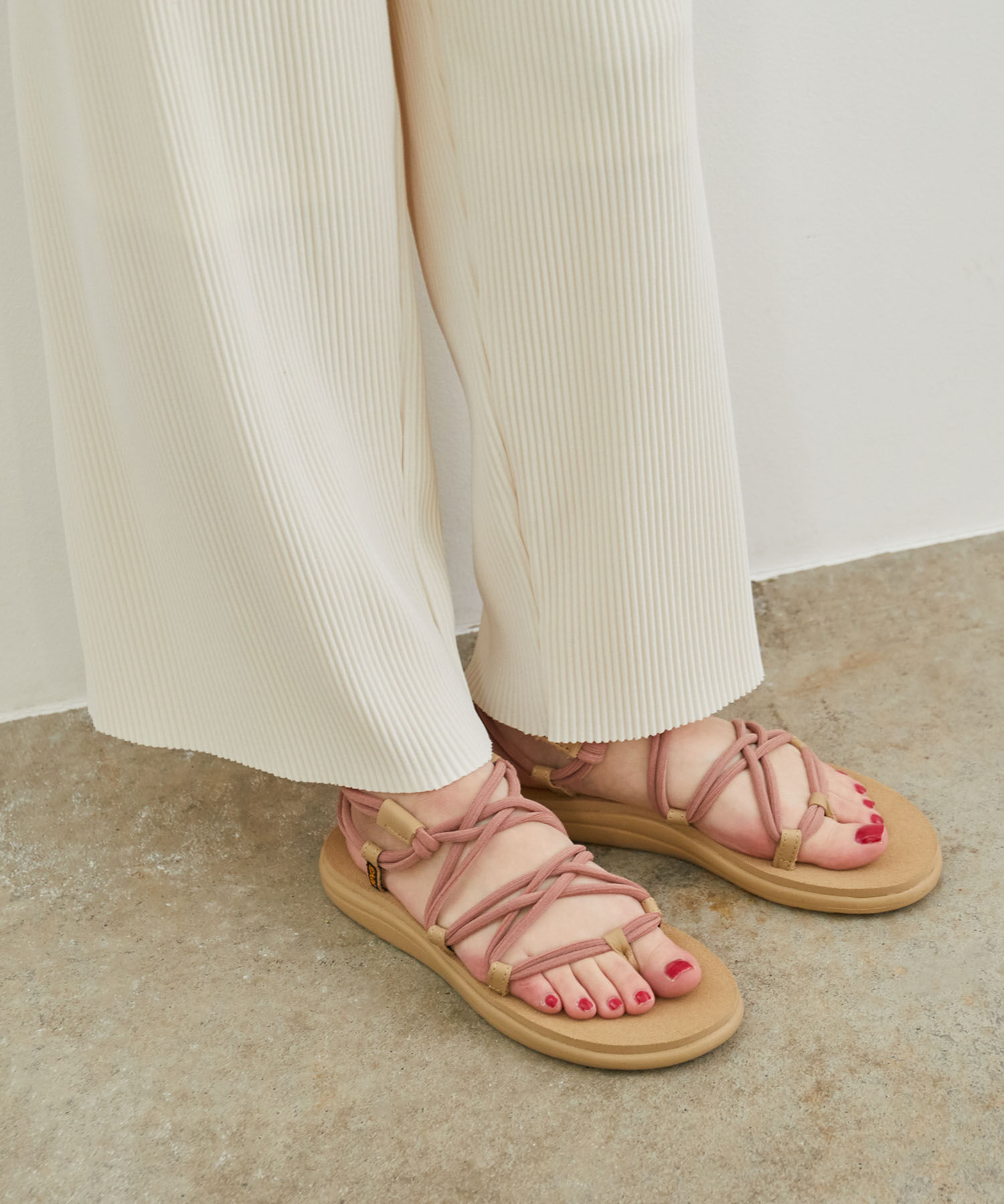 ROPE PICNIC PASSAGE「【Teva】テバ VOYA INFINITY SPACE DYE」|サンダル|ピンク(63)