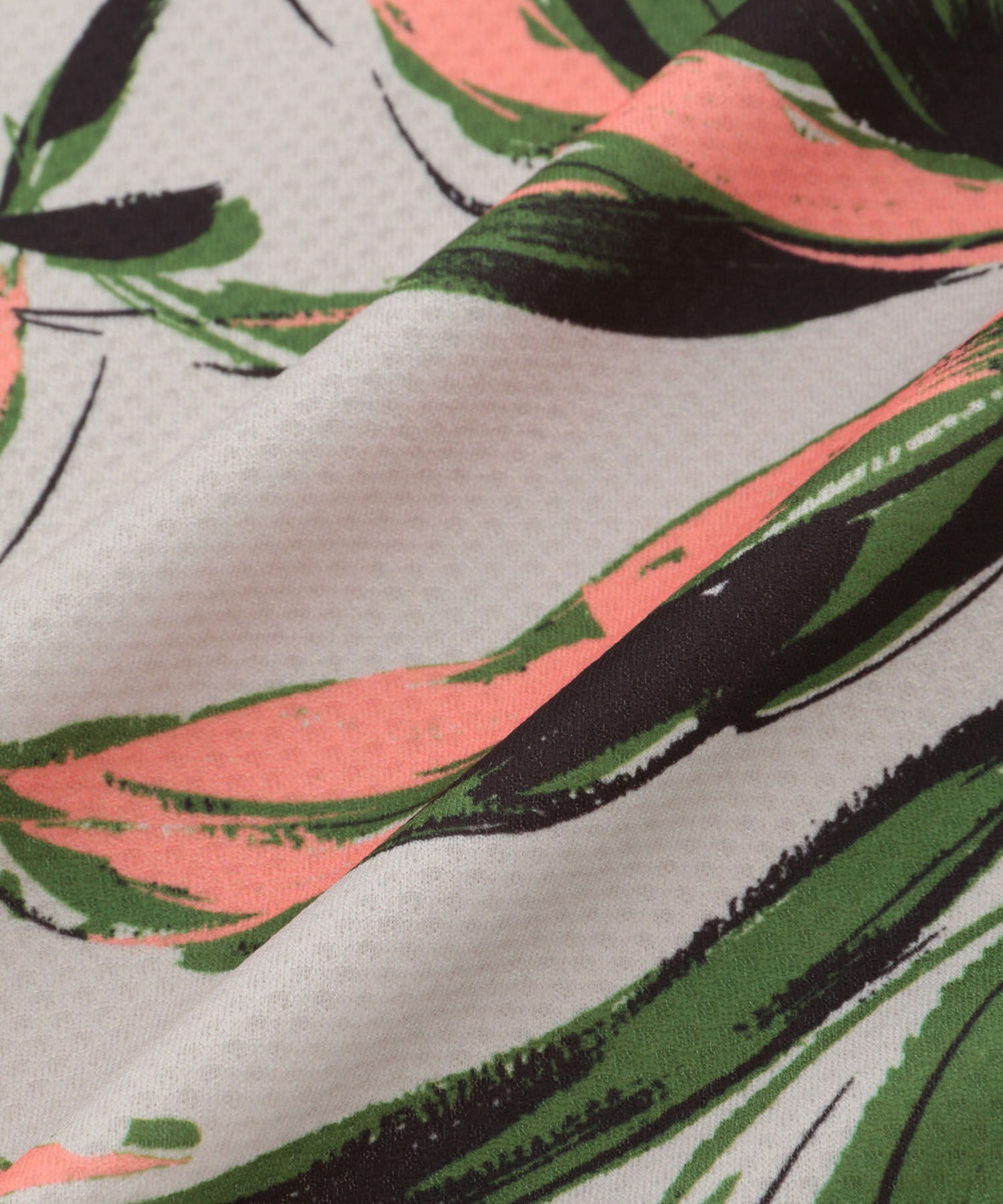 ROPE PICNIC PASSAGE「リーフ柄クールロングスカーフ」|バンダナ・スカーフ|