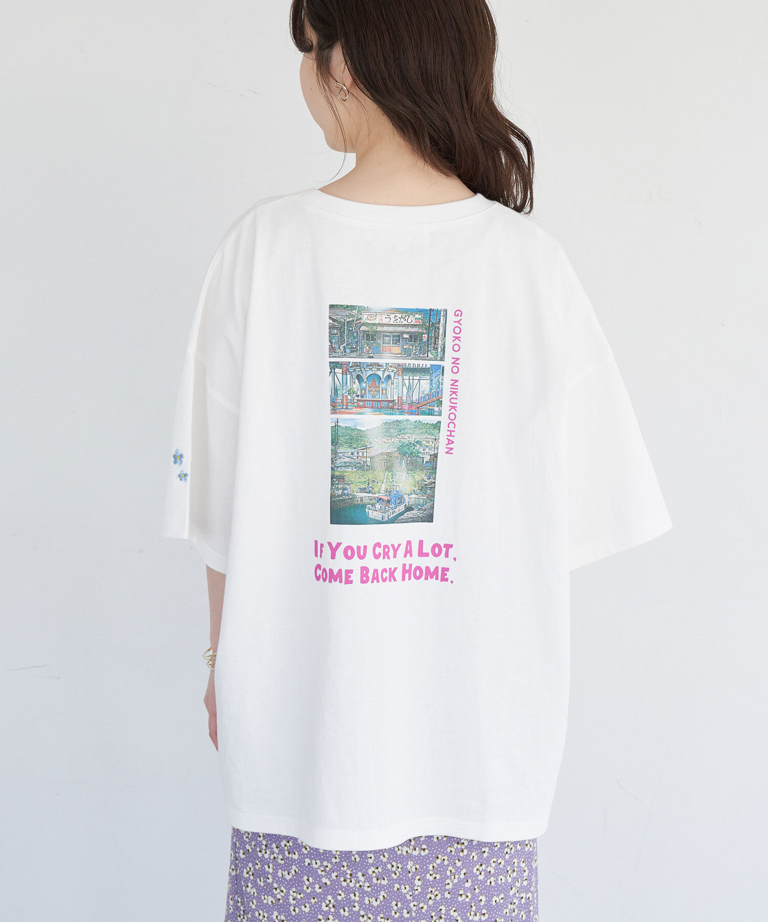 Rope&rsquo;Picnic「【漁港の肉子ちゃん&times;ROPE'PICNIC】コラボＴシャツ」|Tシャツ・カットソー|