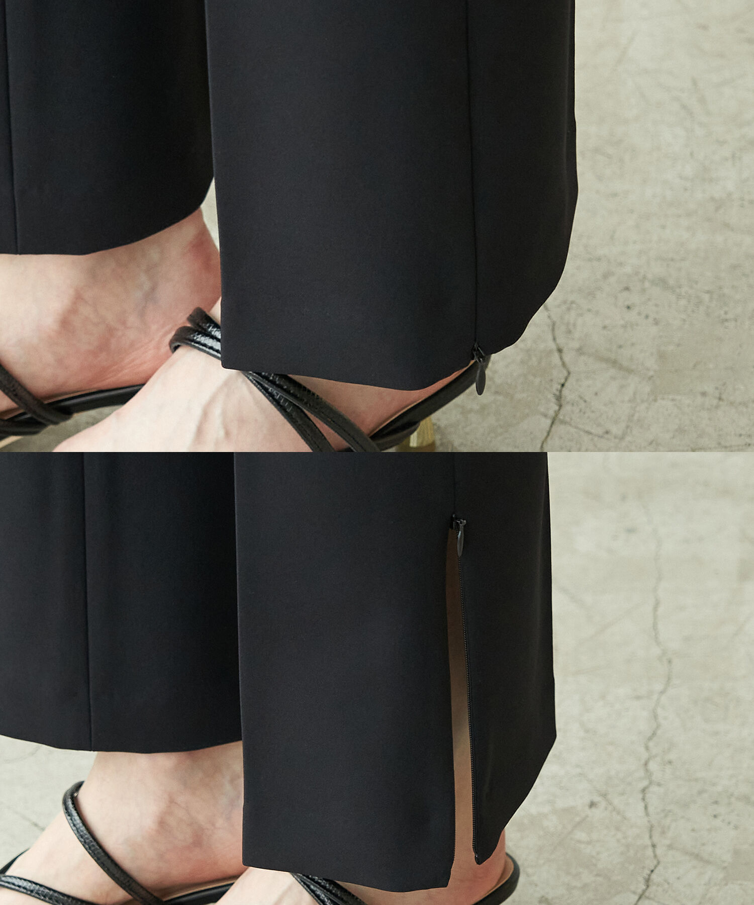 Rope&rsquo;Picnic「【ラク美】ファスナースリットパンツ」|その他|