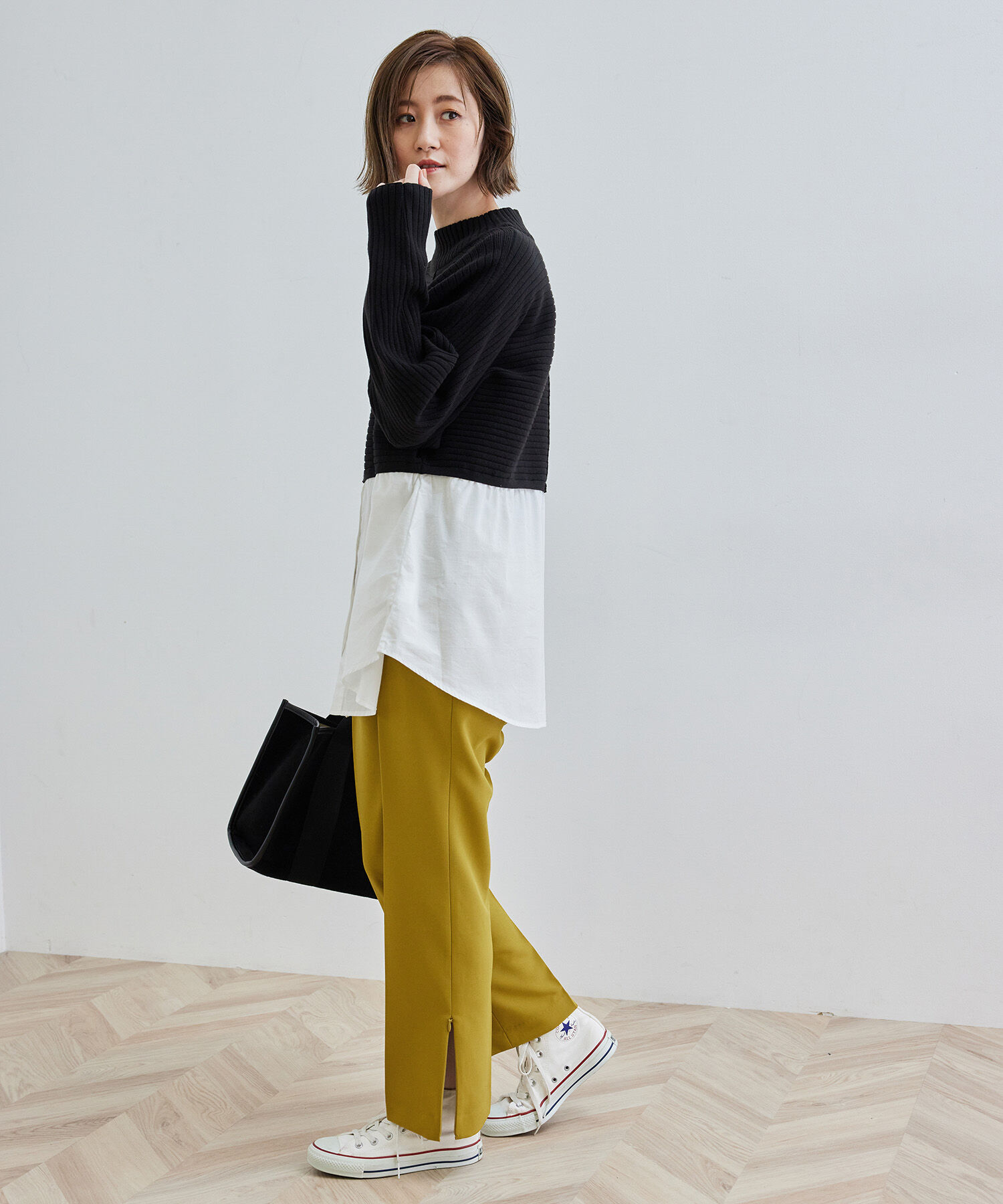 Rope&rsquo;Picnic「【ラク美】ファスナースリットパンツ」|その他|