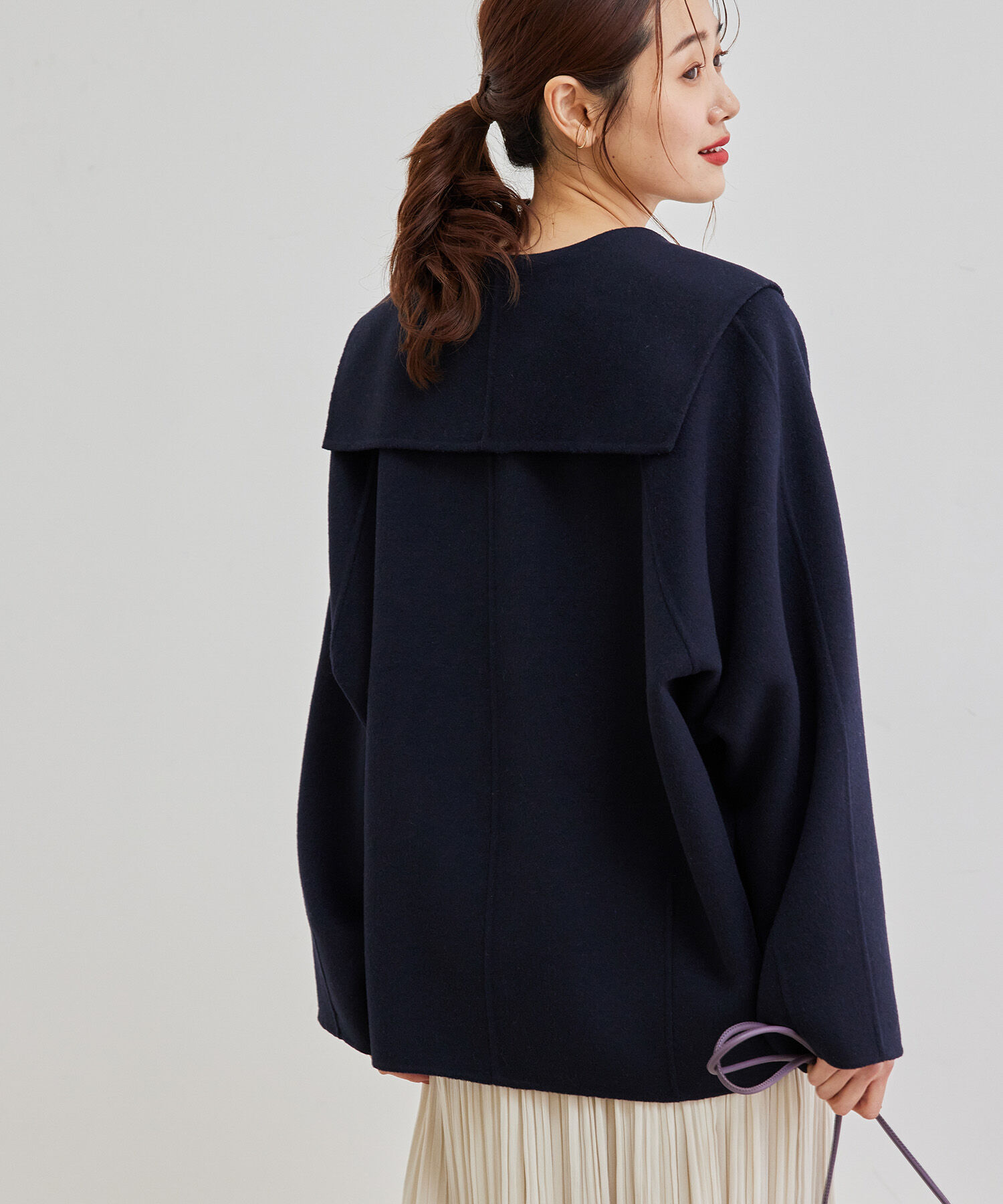 Rope&rsquo;Picnic「セーラーカラーショートコート」|その他|