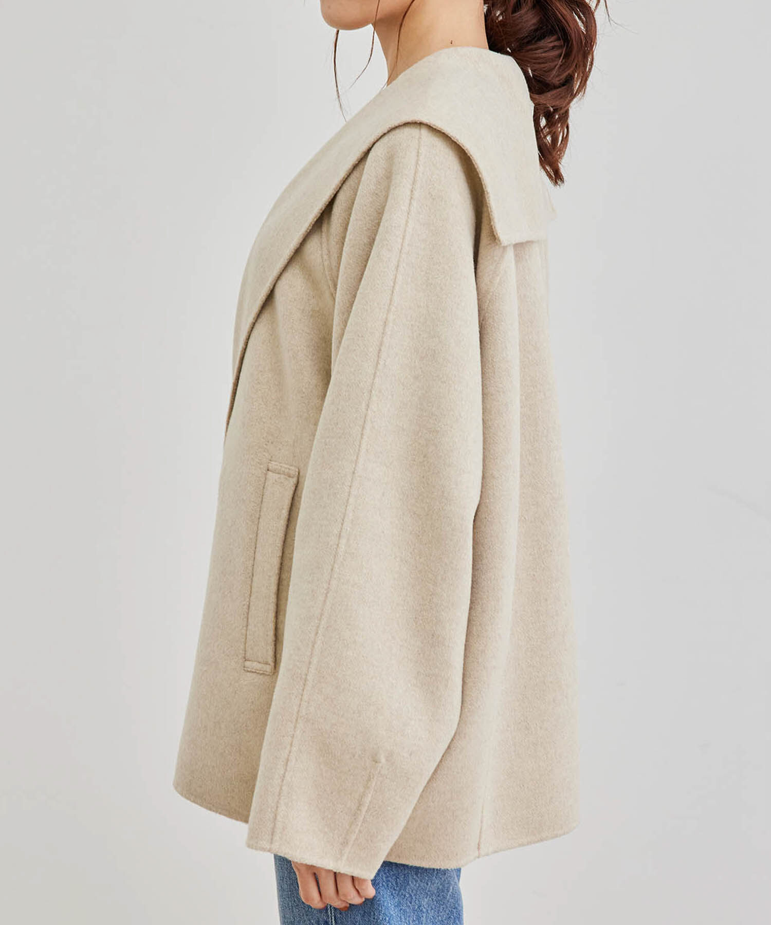 Rope&rsquo;Picnic「セーラーカラーショートコート」|その他|