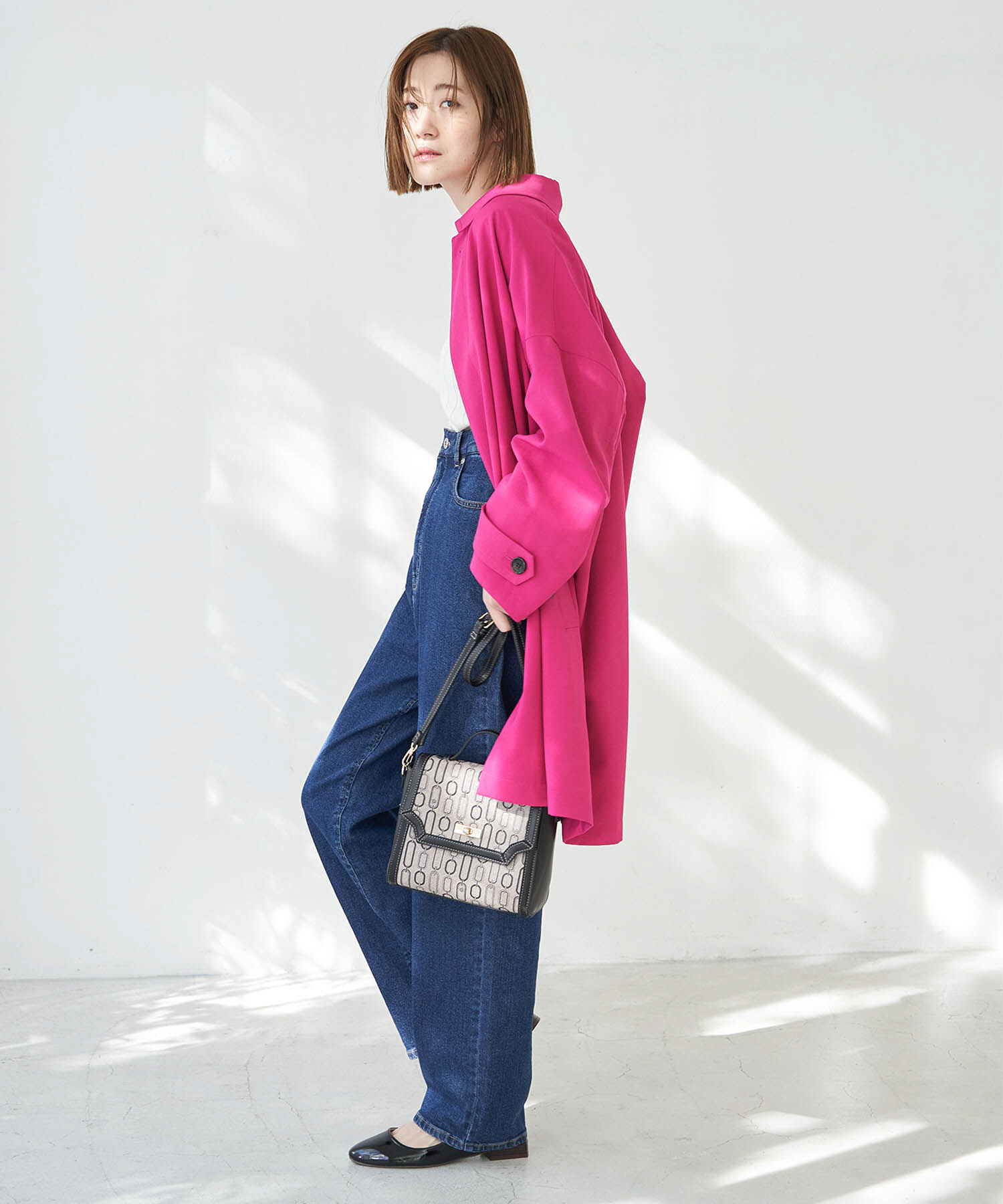 Rope&rsquo;Picnic「UVカット　ステンカラーコート」|ステンカラーコート|