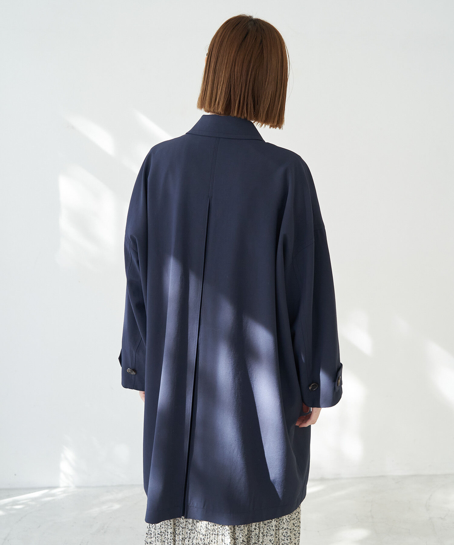 Rope&rsquo;Picnic「UVカット　ステンカラーコート」|ステンカラーコート|