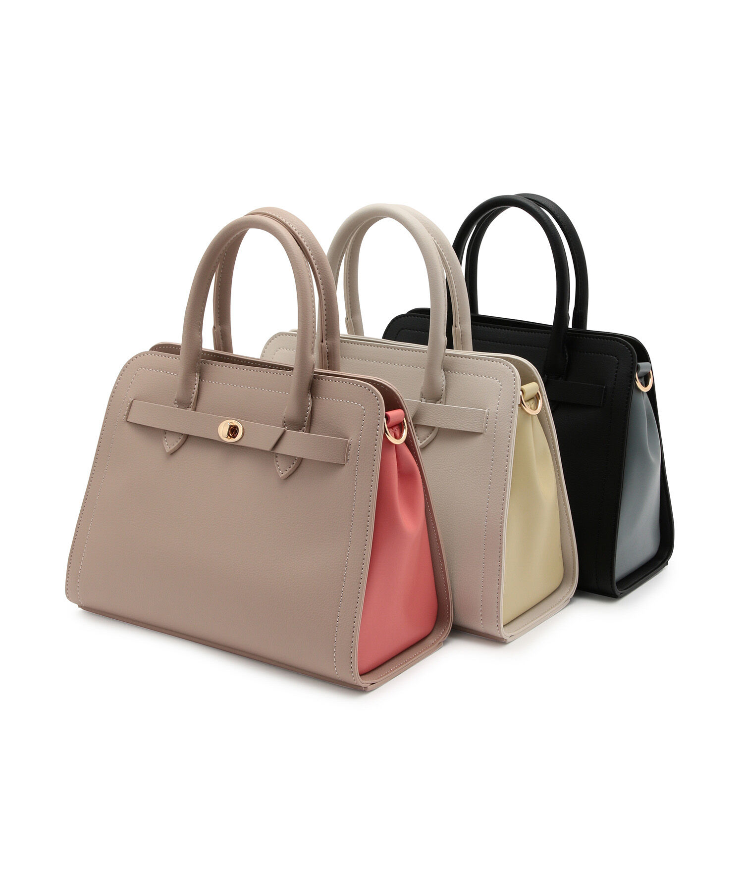 ROPE PICNIC PASSAGE「バイカラーミドルサイズトート＆ショルダーバッグ」|ショルダー・メッセンジャー|