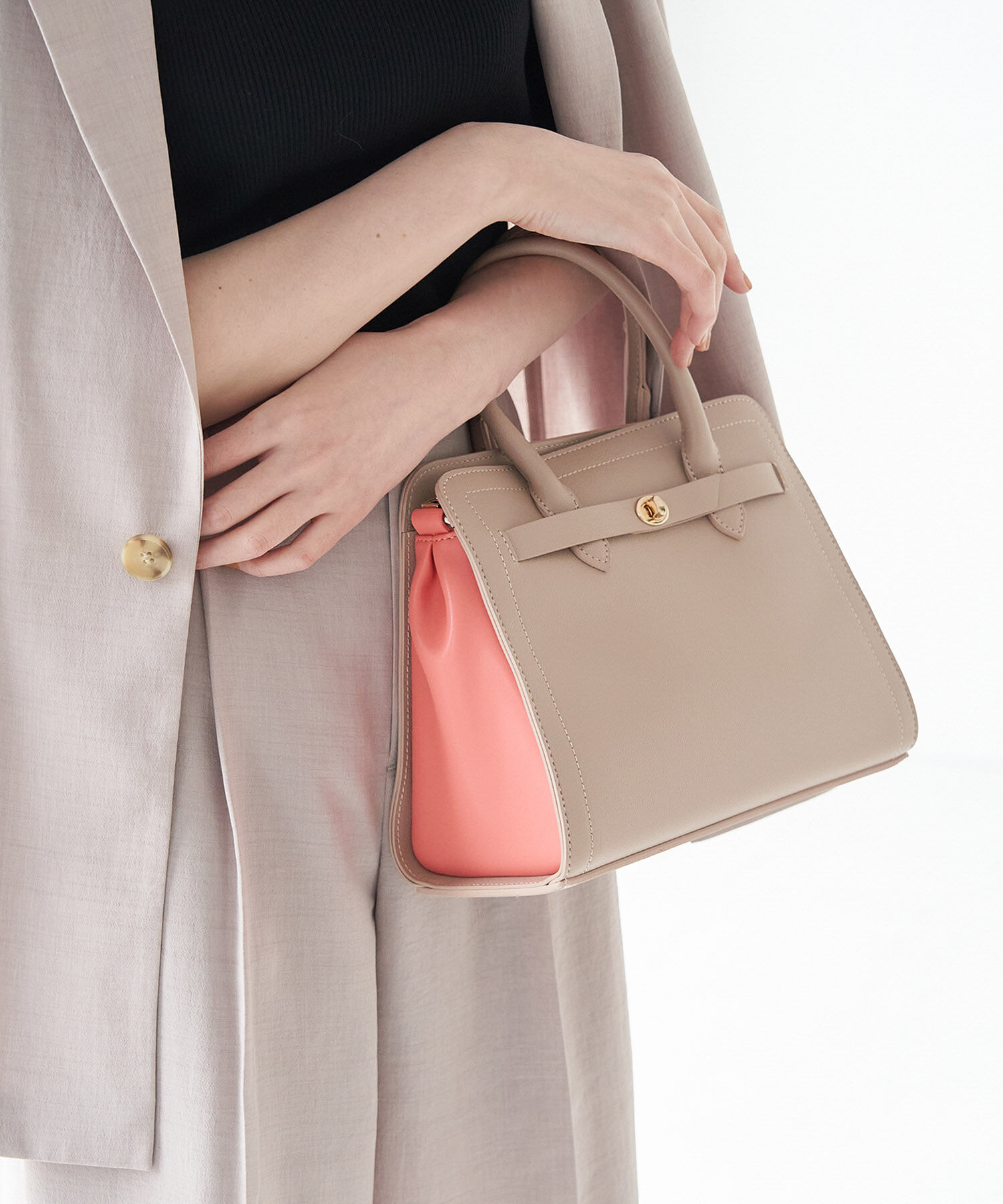 ROPE PICNIC PASSAGE「バイカラーミドルサイズトート＆ショルダーバッグ」|ショルダー・メッセンジャー|