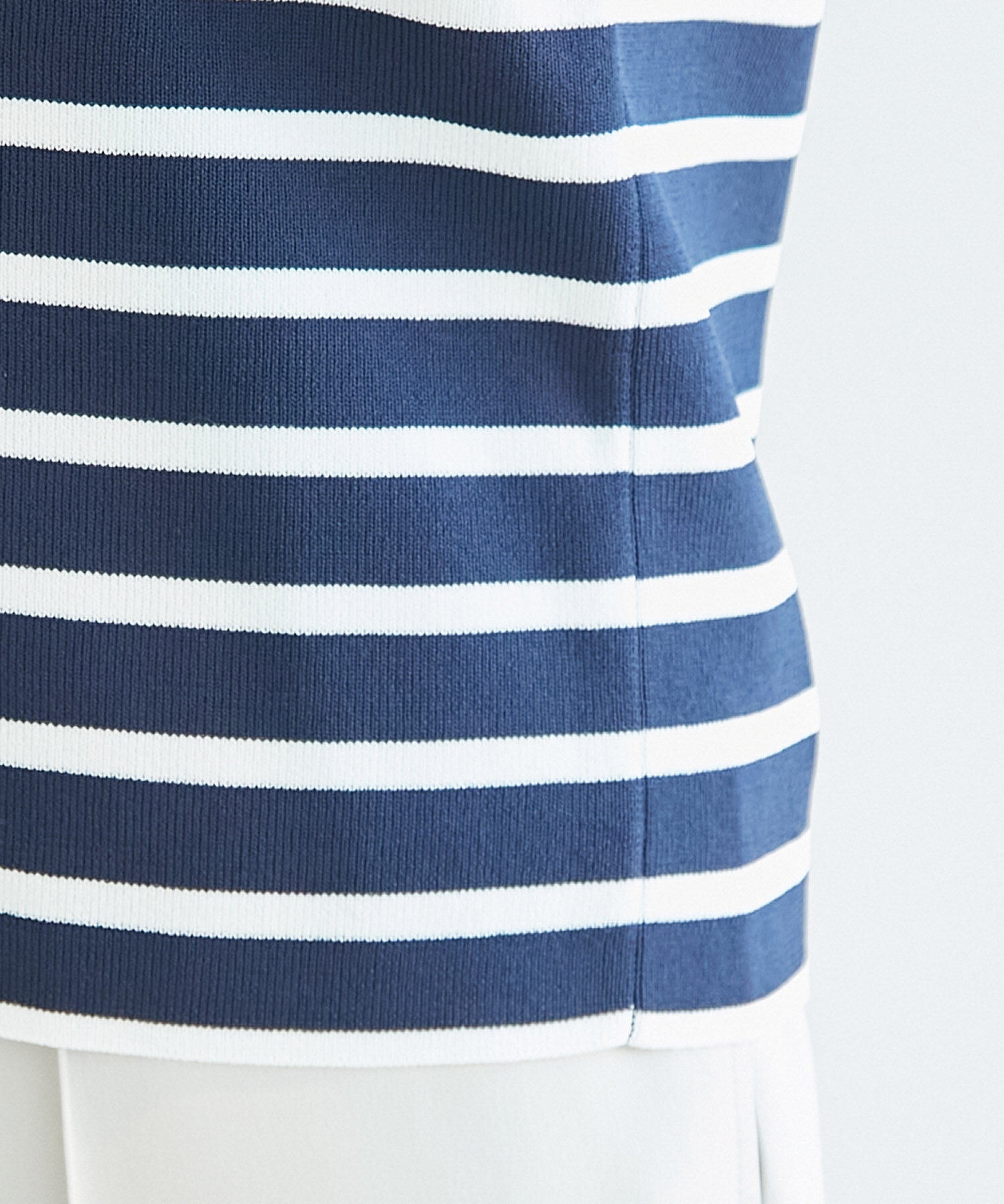 Rope&rsquo;Picnic「Beauty knit/ハーフスリーブニットトップス/WEB限定カラーあり」|ニット・セーター|