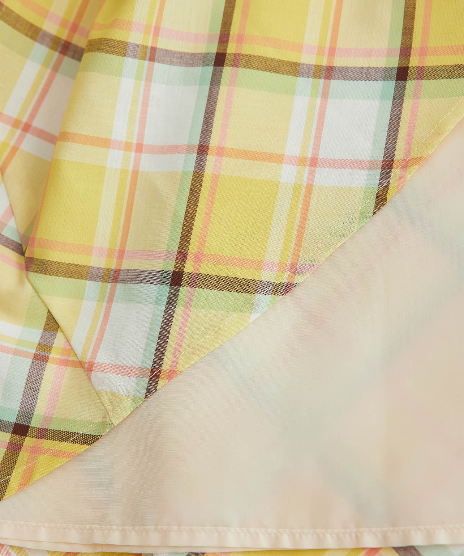 Rope&rsquo;Picnic「【WEB限定カラー:ネイビー】着丈が選べるマドラスチェックスカート」|スカート|