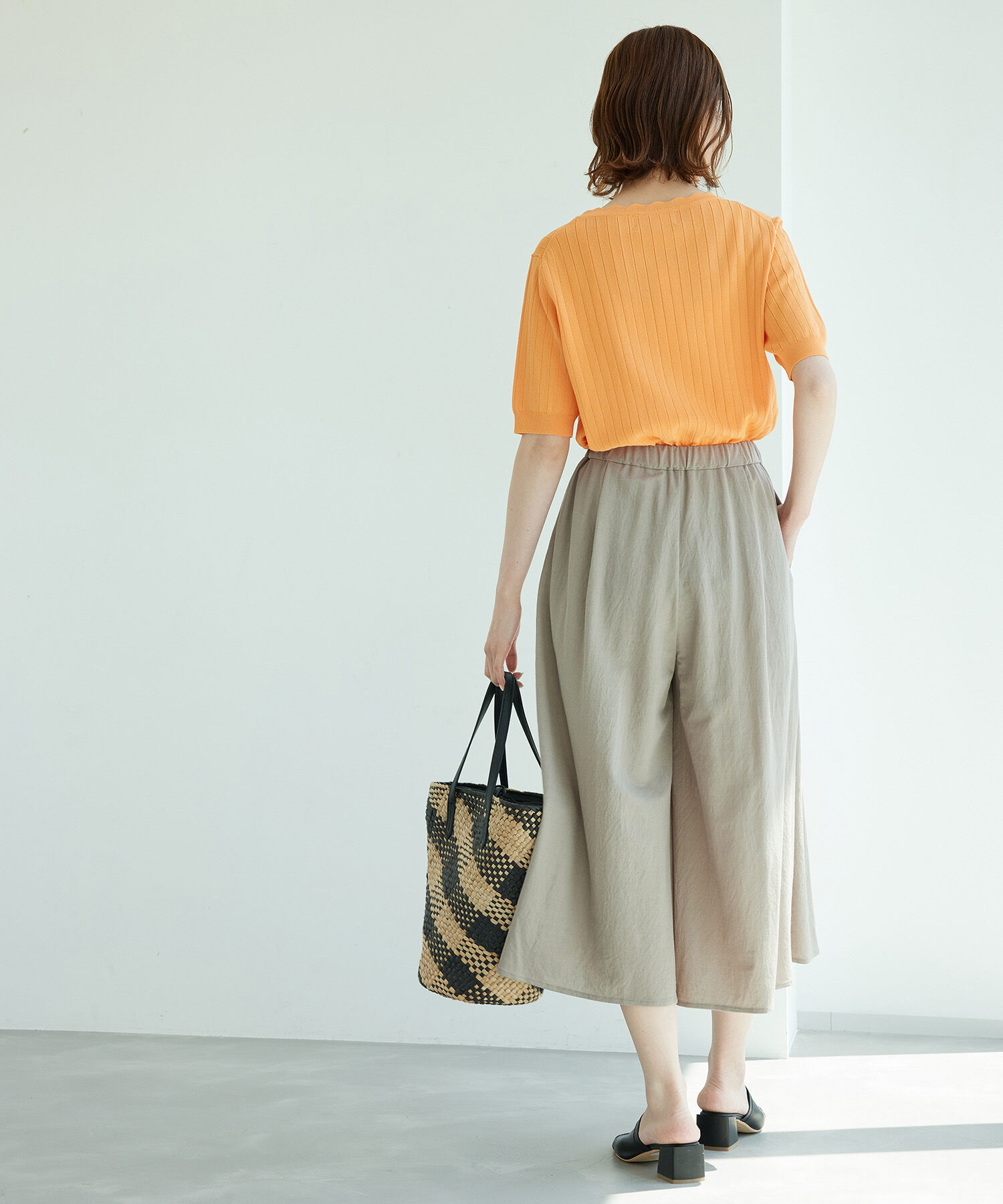 Rope&rsquo;Picnic「スカラップニットプルオーバー」|ニット・セーター|