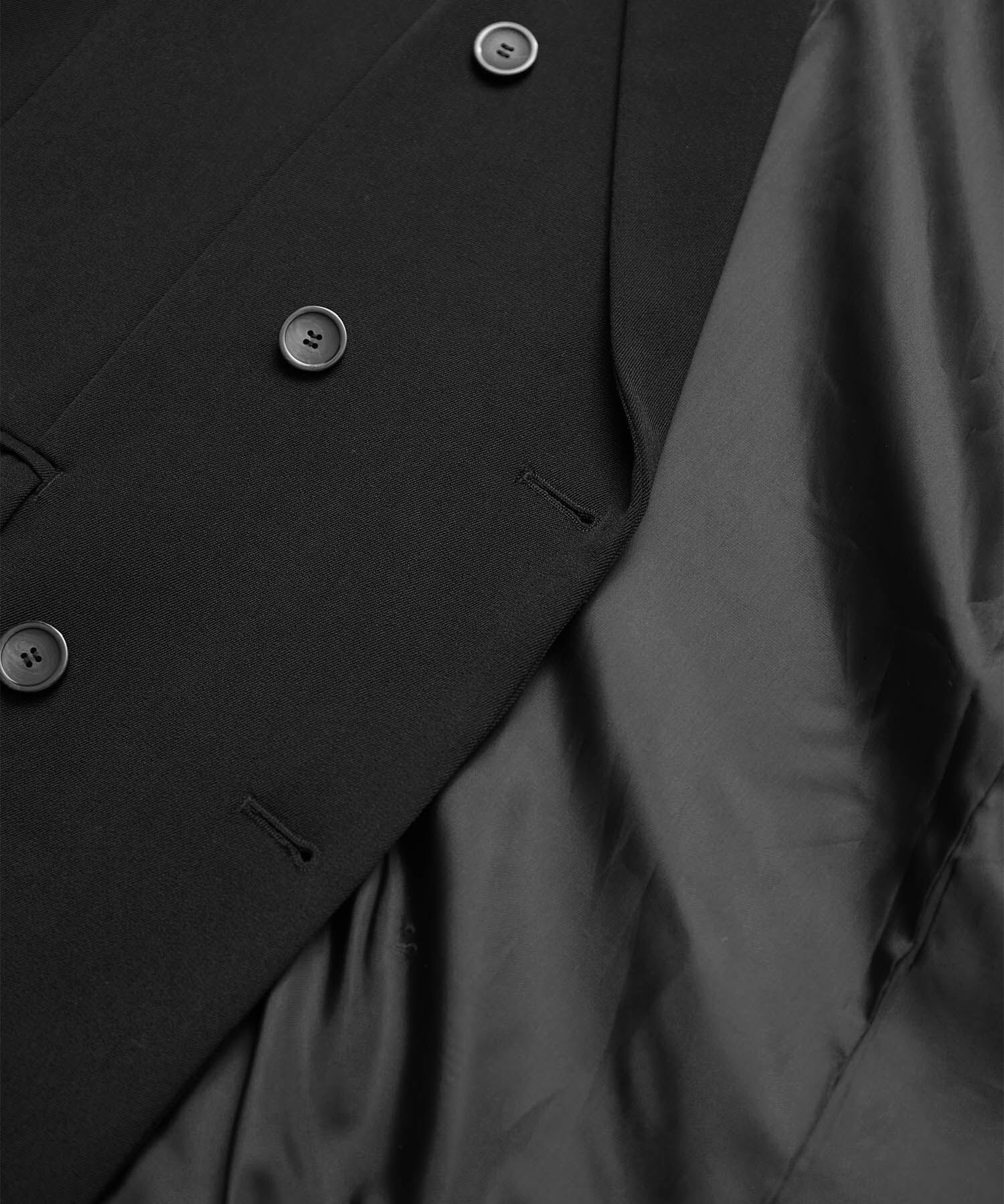 Rope&rsquo;Picnic「【一部店舗限定カラー:ブラック】スリーブレスダブルジャケット　ジレ」|ベスト・ジレ|