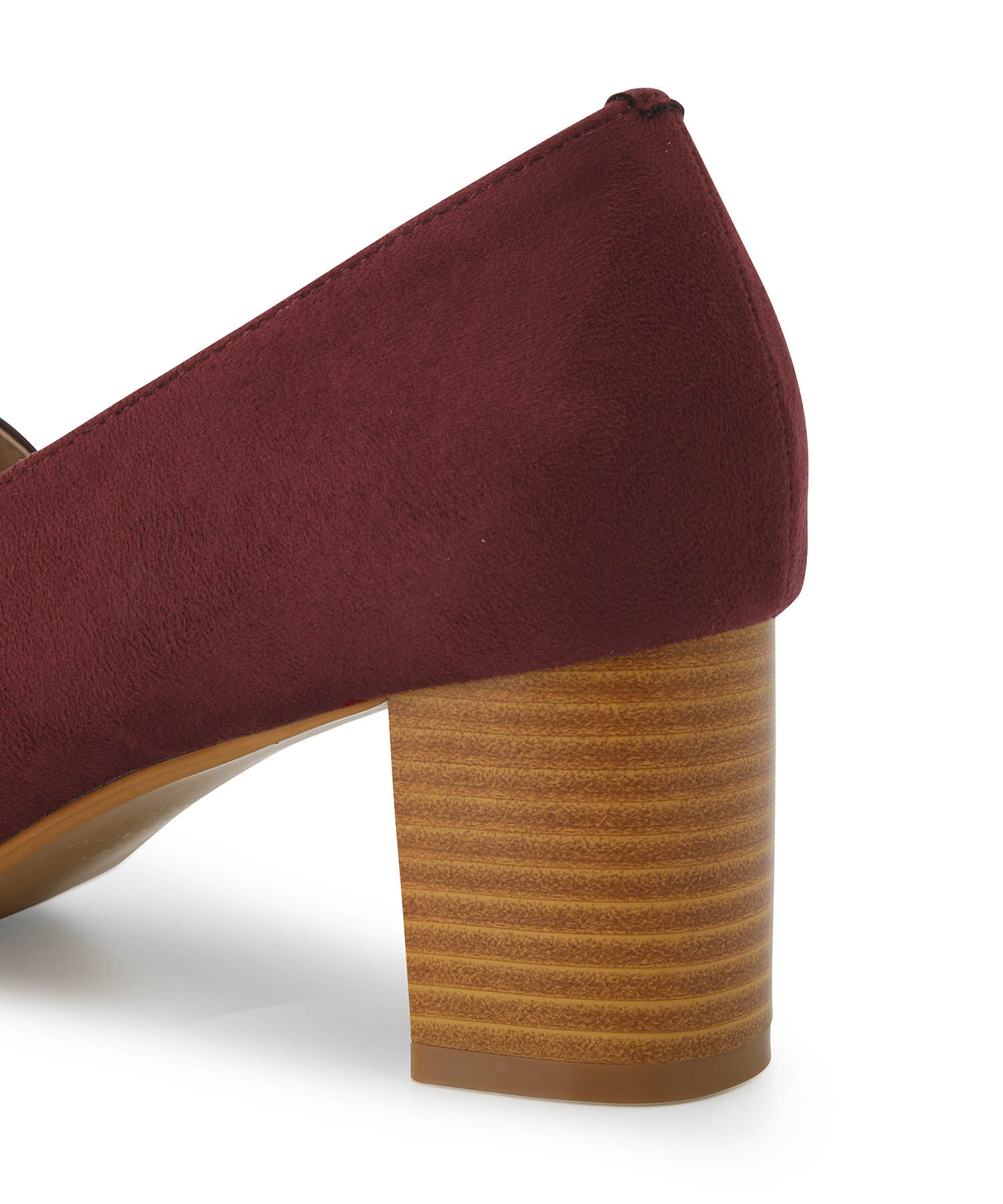 ROPE PICNIC PASSAGE「ROPE' PICNIC PASSAGE byHARUTA/リサイクルスエードヒールアップローファー」|ローファー|