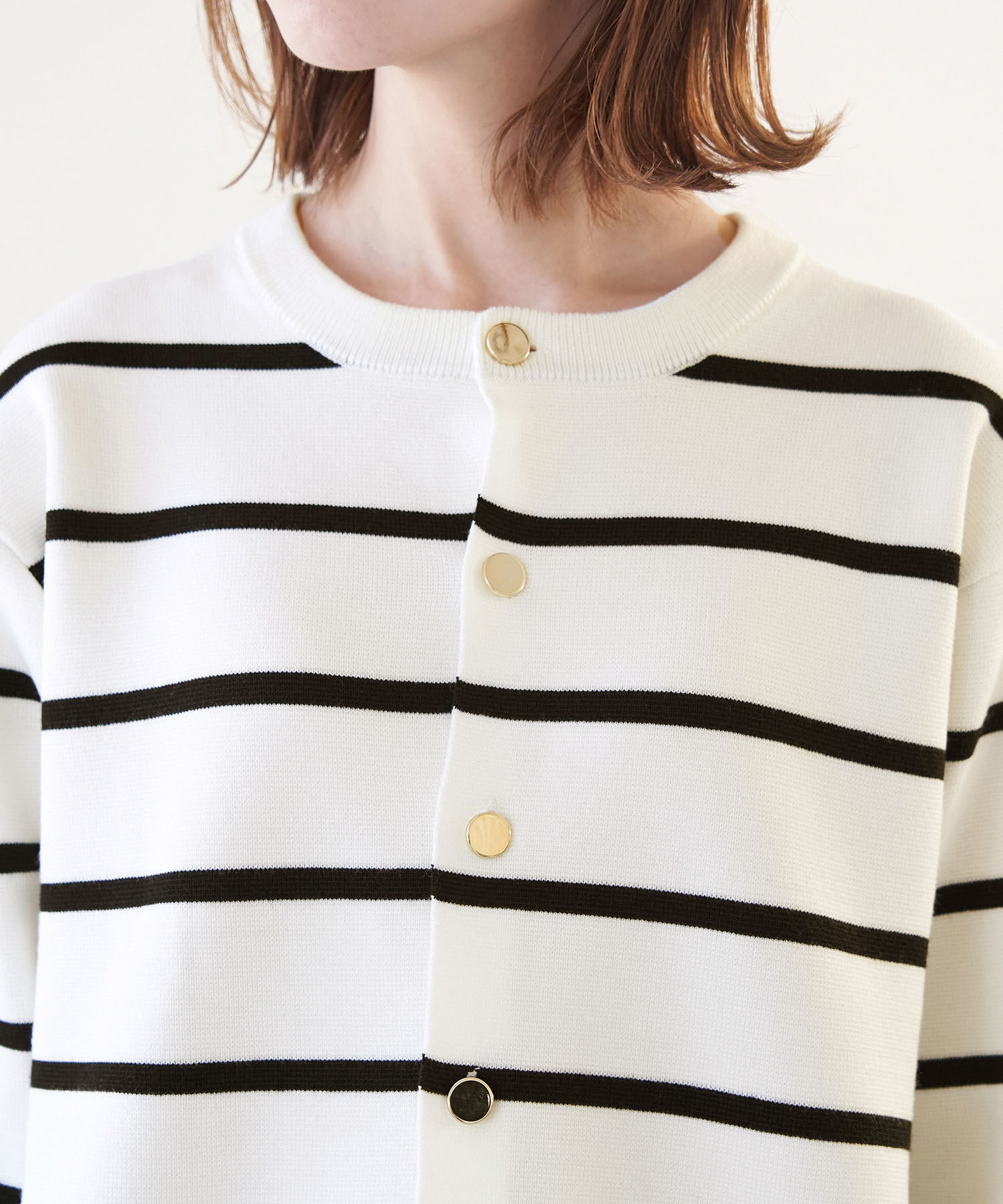 Rope&rsquo;Picnic「洗濯機OK/ミラノリブコンパクトカーディガン」|カーディガン|