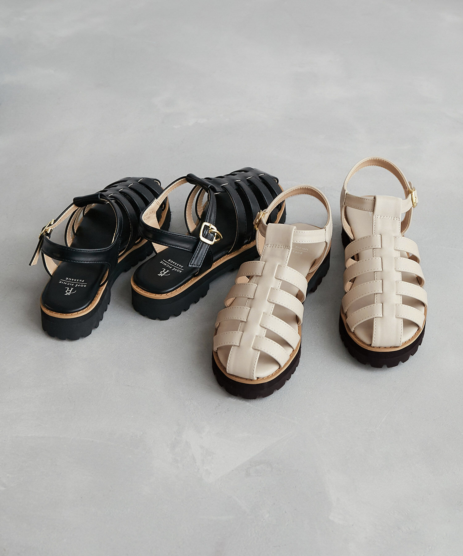 ROPE PICNIC PASSAGE「軽量タンクソールグルカサンダル」|サンダル|