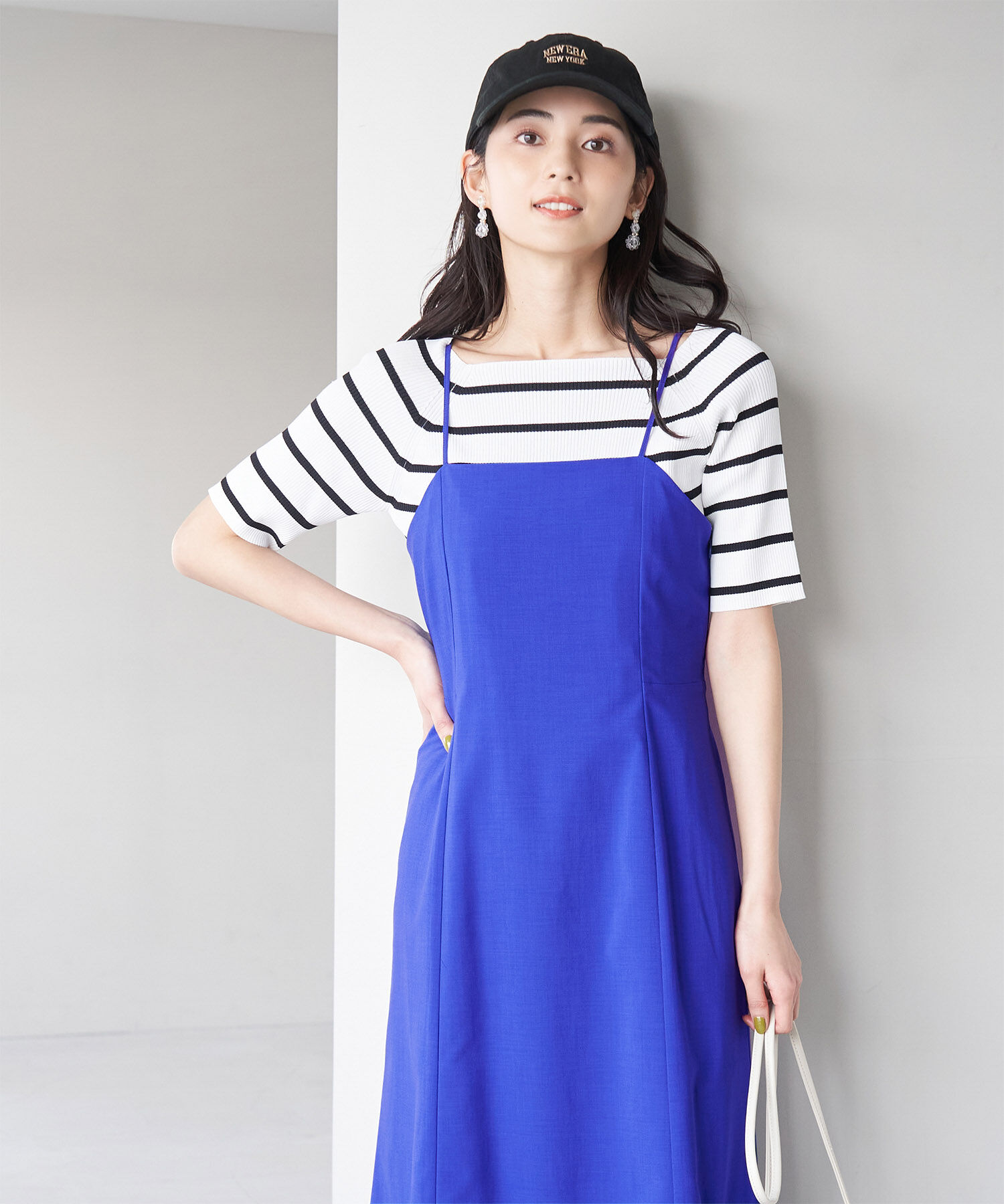 Rope&rsquo;Picnic「マーメイドキャミワンピース」|ワンピース|ブルー(44)