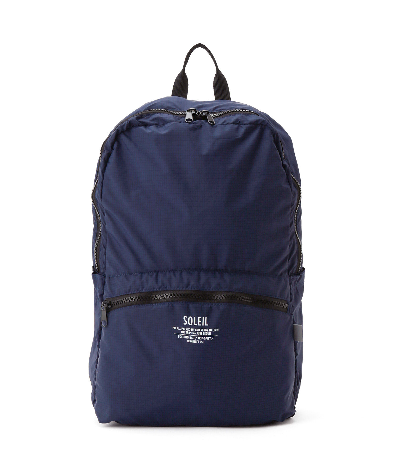 ROPE PICNIC PASSAGE「【一部店舗限定】【SOLEIL/ソレイユ 】エアー リュック(撥水・パッカブル）」|リュック|ネイビー(40)