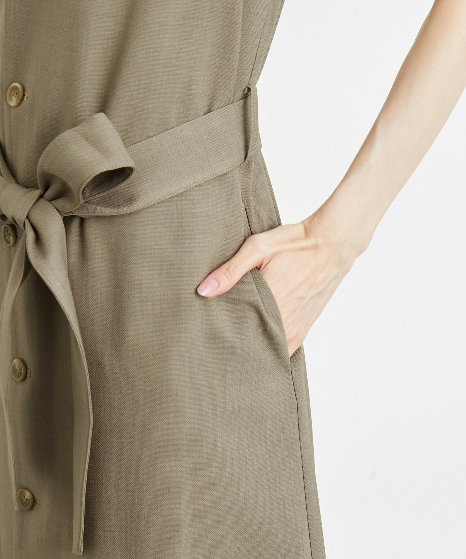 Rope&rsquo;Picnic「洗濯機OK・2WAY/ジレジャンパースカート」|ジャンパースカート|