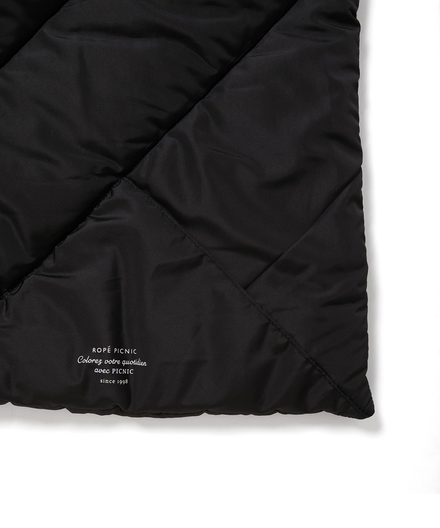 ROPE PICNIC PASSAGE「【一部店舗限定カラー:ブラウン,パープル】リンクコーデ /蓄熱中わたキルティングストールポンチョ」|ストール|