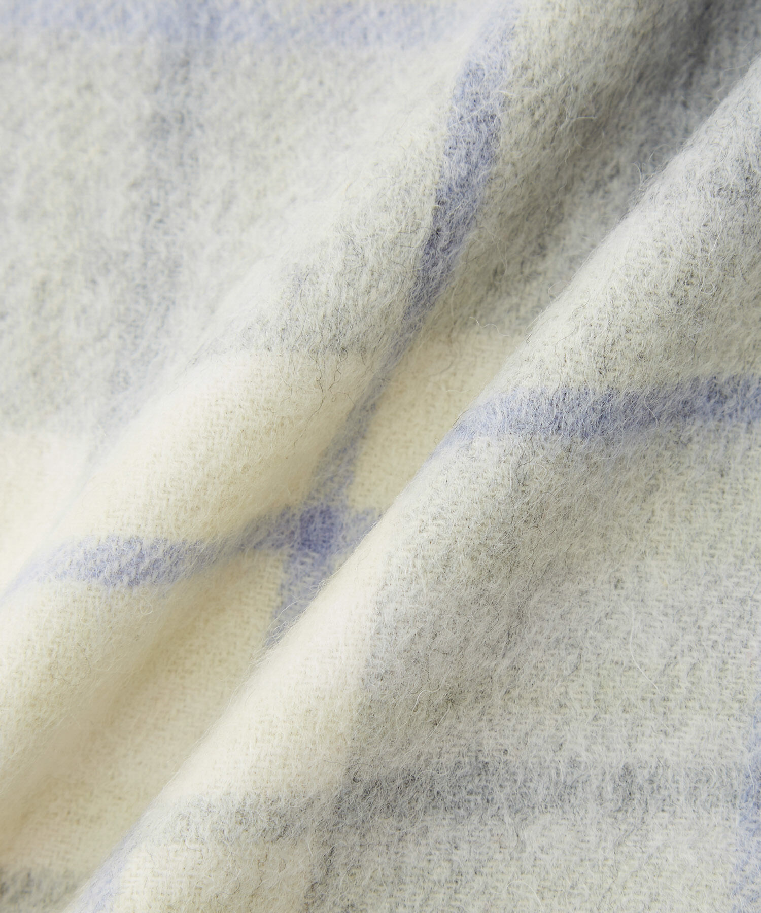 ROPE PICNIC PASSAGE「ウールチェックストール」|ストール|