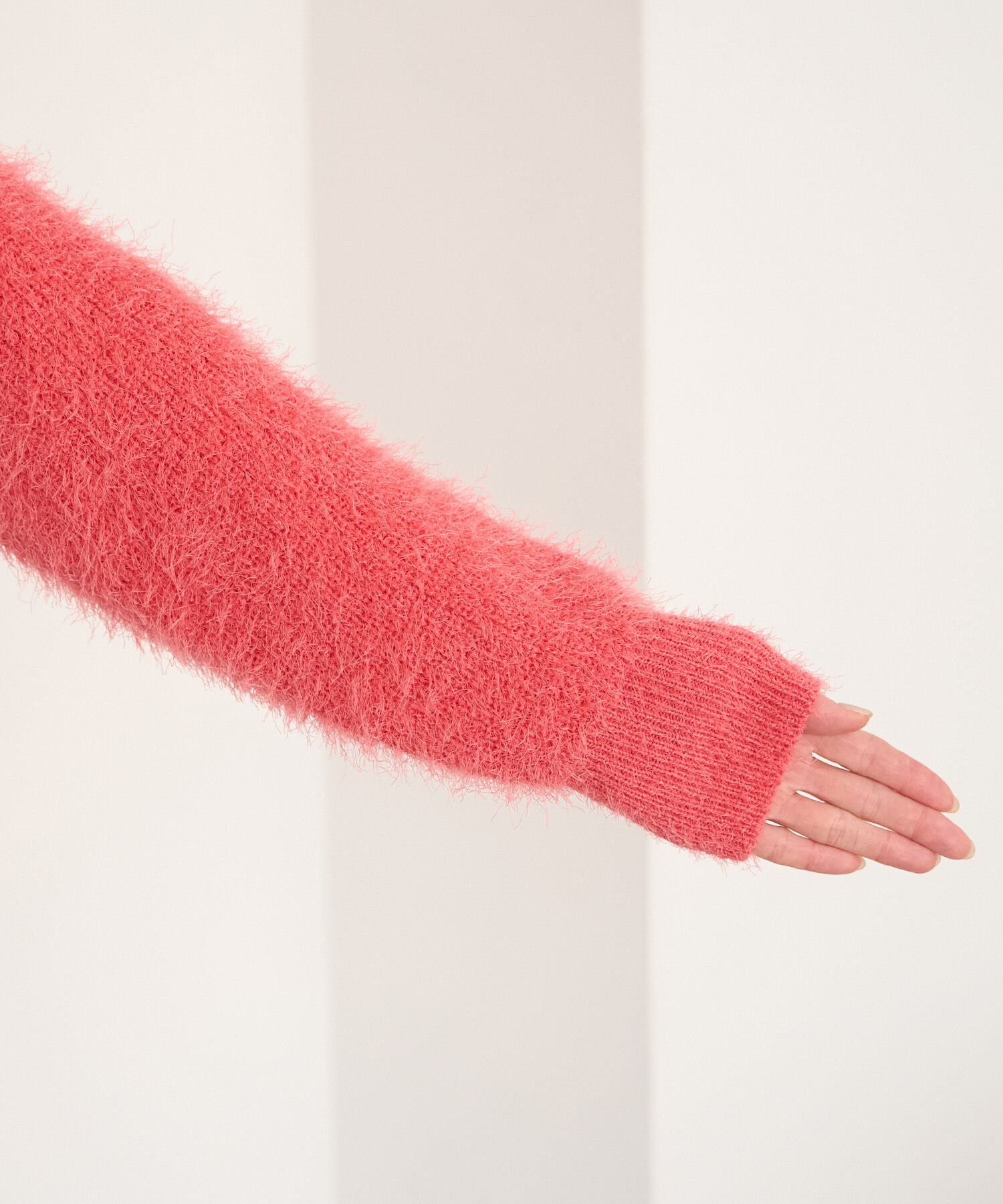 Rope&rsquo;Picnic「シャギーニットショート丈プルオーバー」|ニット・セーター|