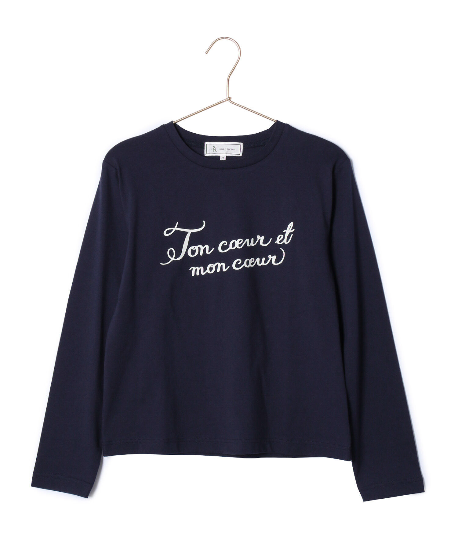 Rope&rsquo;Picnic「CALINE&times;ROPE' PICNIC/メッセージロゴアソートロンT」|Tシャツ・カットソー|