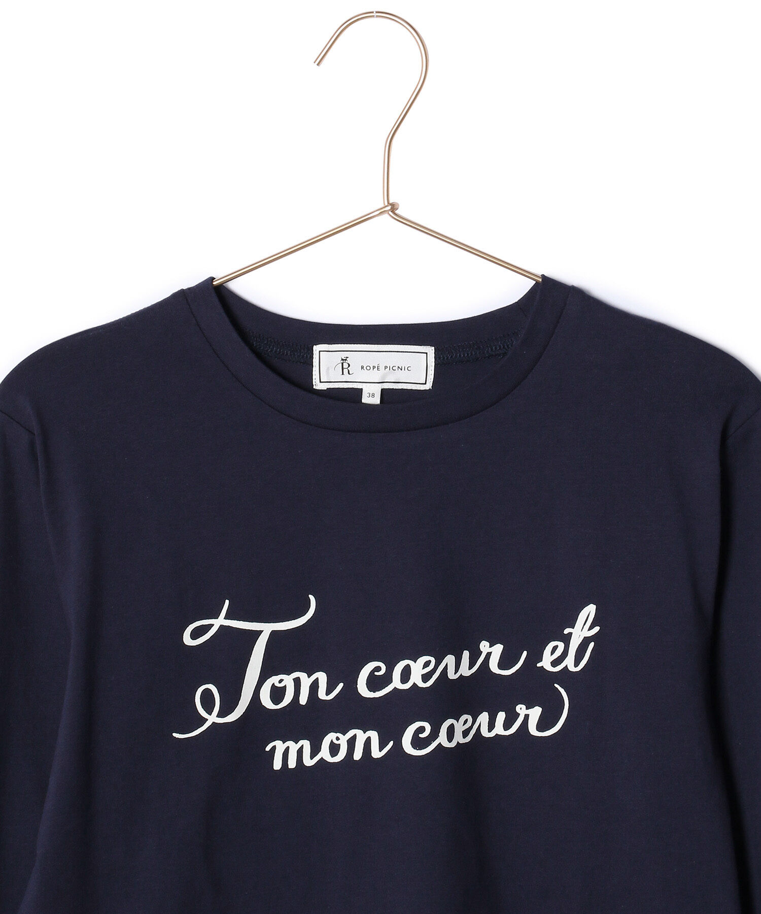 Rope&rsquo;Picnic「CALINE&times;ROPE' PICNIC/メッセージロゴアソートロンT」|Tシャツ・カットソー|