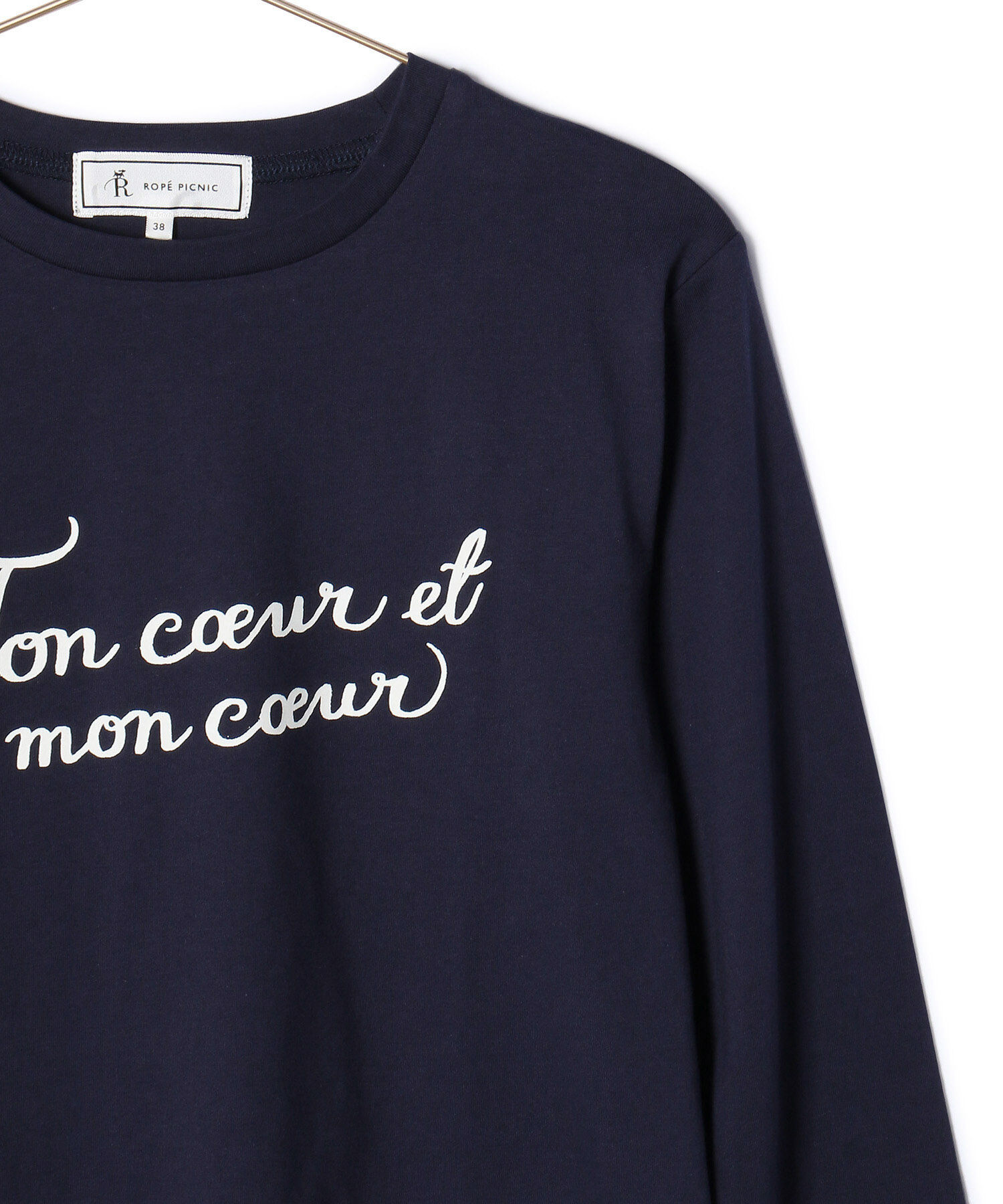 Rope&rsquo;Picnic「CALINE&times;ROPE' PICNIC/メッセージロゴアソートロンT」|Tシャツ・カットソー|