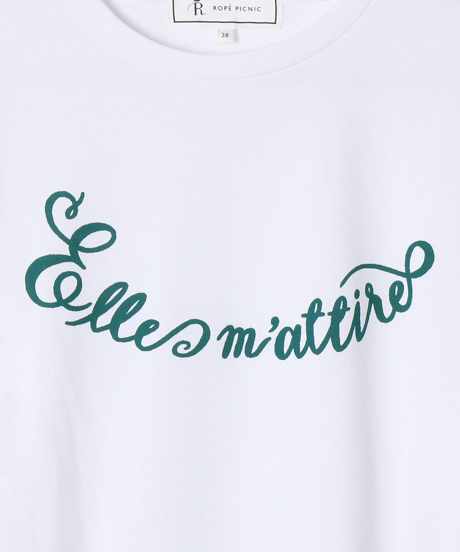 Rope&rsquo;Picnic「CALINE&times;ROPE' PICNIC/メッセージロゴアソートロンT」|Tシャツ・カットソー|