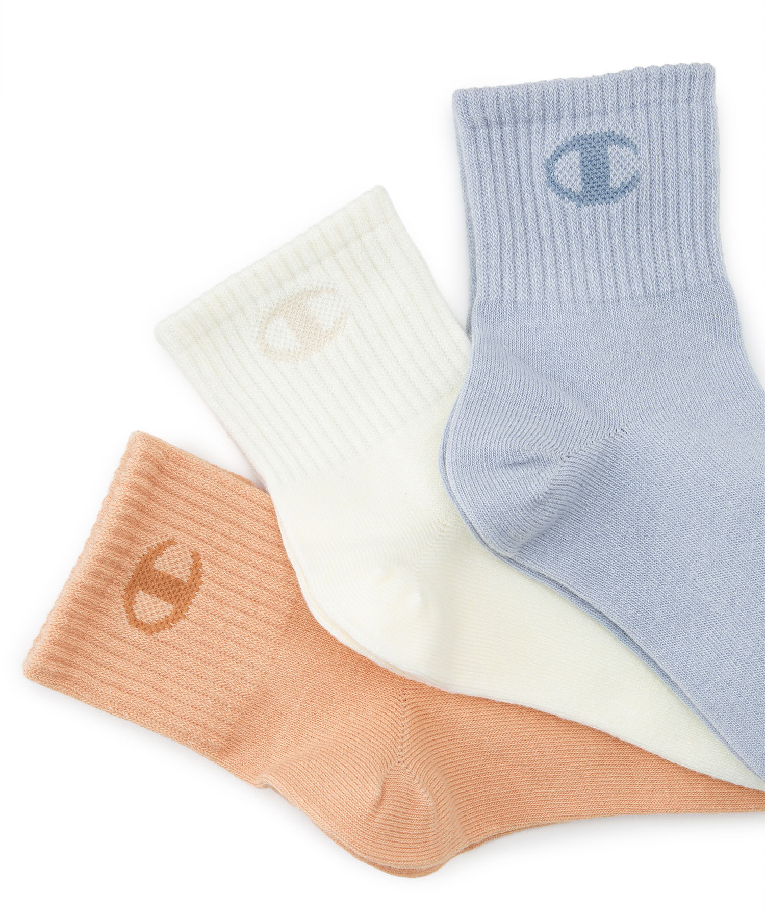 ROPE PICNIC PASSAGE「【Champion/チャンピオン】ノンパイルクォーターレングスソックス3P」|ソックス|