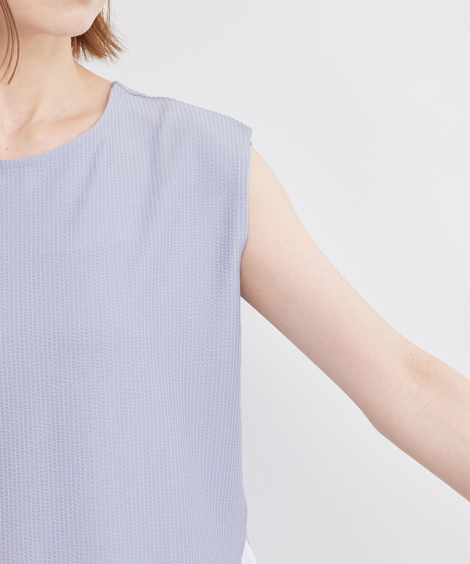 Rope&rsquo;Picnic「サッカージャージ異素材トップス/リンクコーデ」|Tシャツ・カットソー|