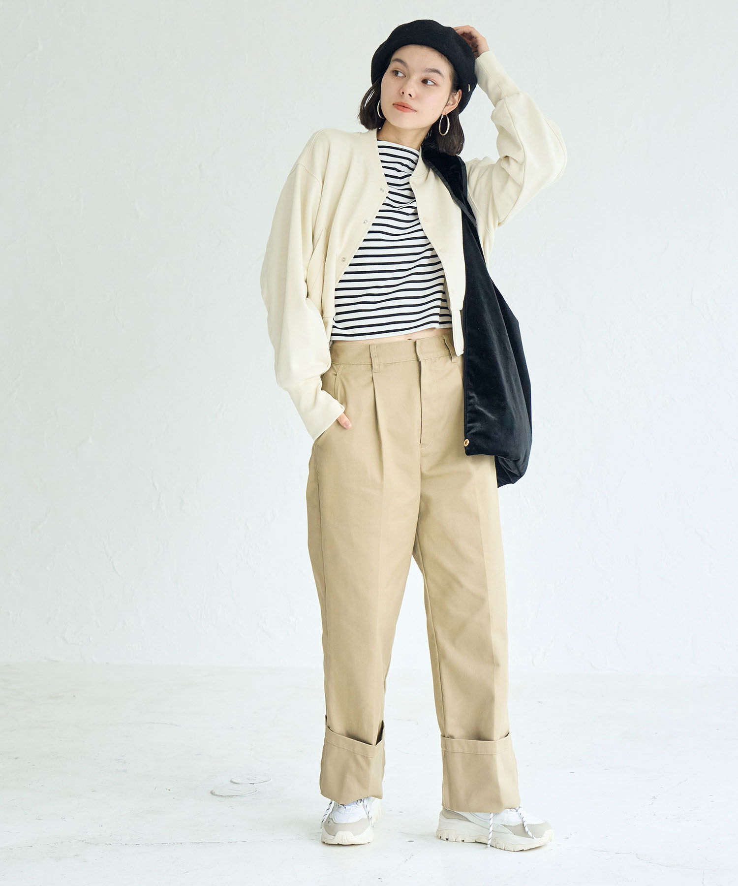 ROPE' PICNIC R「ロールアップパンツ」|チノ|