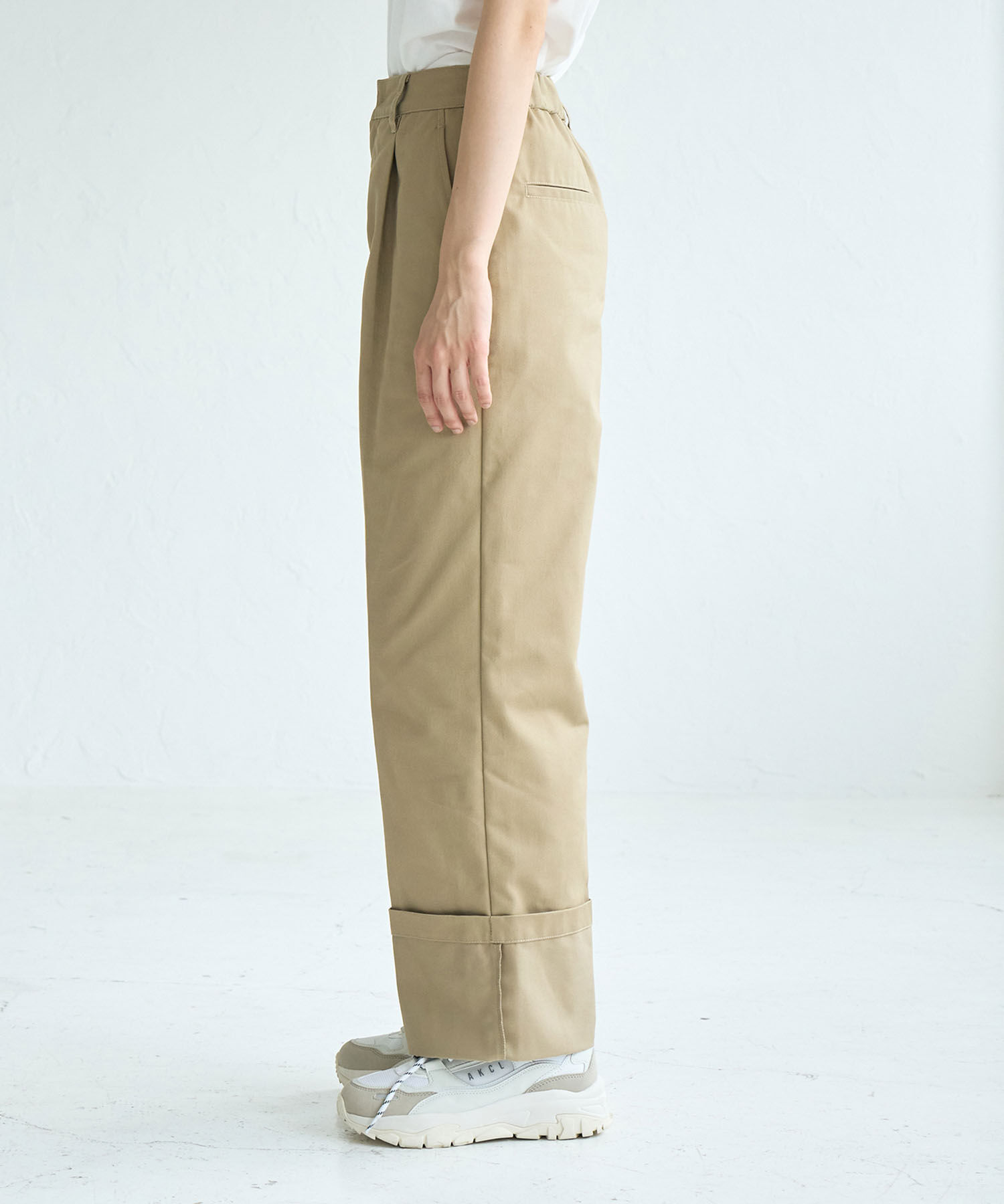ROPE' PICNIC R「ロールアップパンツ」|チノ|