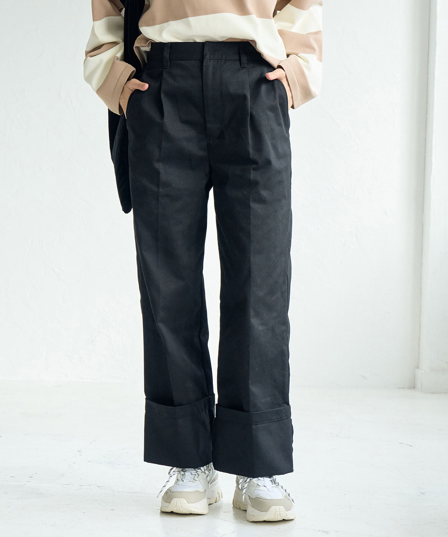 ROPE' PICNIC R「ロールアップパンツ」|チノ|