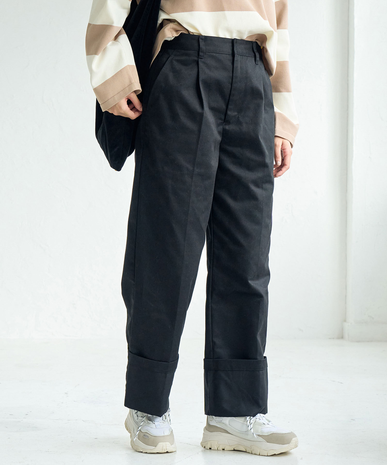 ROPE' PICNIC R「ロールアップパンツ」|チノ|