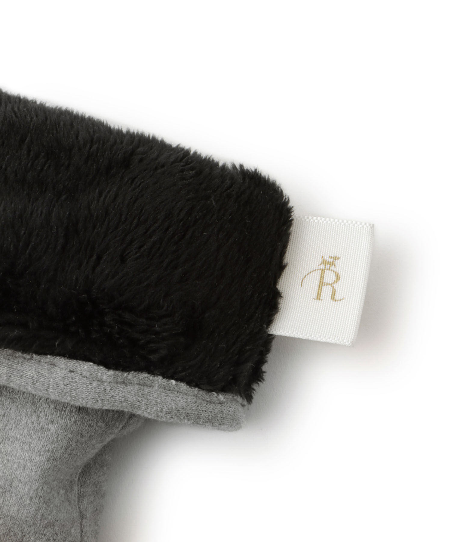 ROPE PICNIC PASSAGE「ラメコールリボン裏ボアグローブ」|手袋|