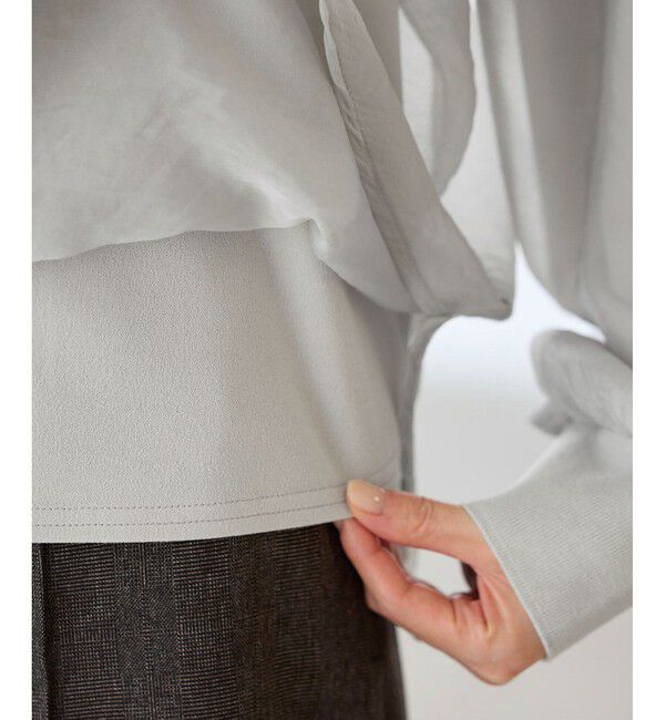 Rope&rsquo;Picnic「シアーレイヤードカットソートップス」|Tシャツ・カットソー|