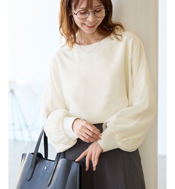 Rope&rsquo;Picnic「シアーレイヤードカットソートップス」|Tシャツ・カットソー|生成メイン