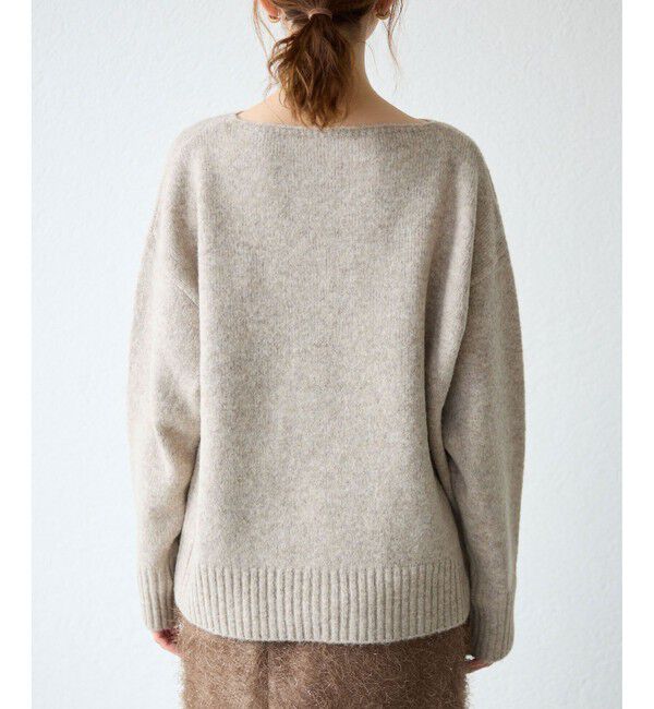 Rope&rsquo;Picnic「ボートネックニットプルオーバー/光吸収発熱・帯電防止・洗濯機OK」|ニット・セーター|