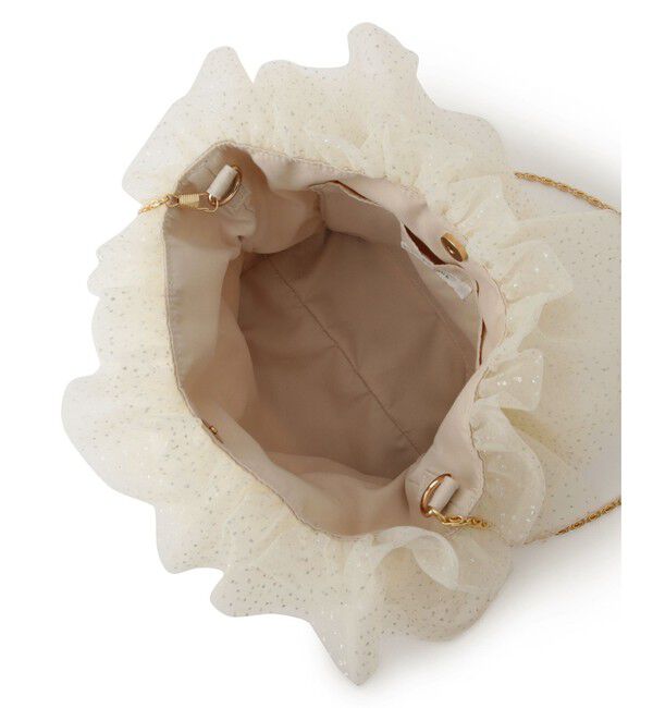 ROPE PICNIC PASSAGE「キラキラシアーフリルチェーンショルダーバッグ」|ショルダー・メッセンジャー|