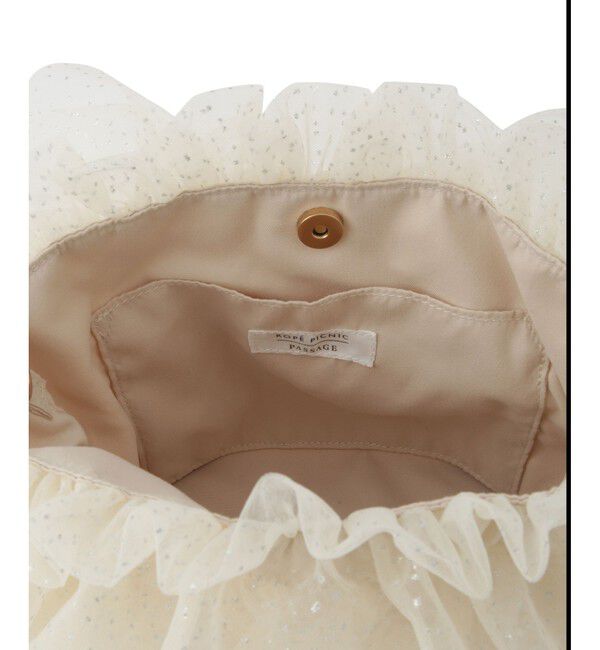 ROPE PICNIC PASSAGE「キラキラシアーフリルチェーンショルダーバッグ」|ショルダー・メッセンジャー|