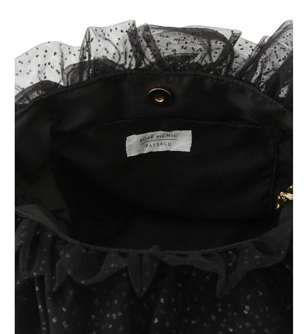 ROPE PICNIC PASSAGE「キラキラシアーフリルチェーンショルダーバッグ」|ショルダー・メッセンジャー|