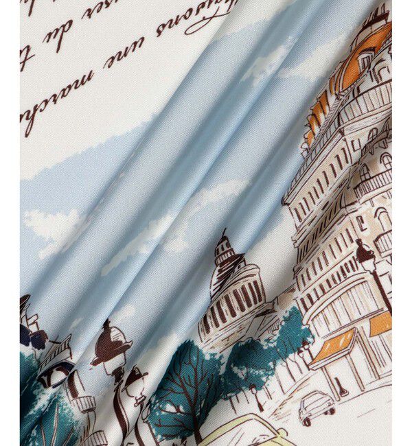 ROPE PICNIC PASSAGE「Souvenirs de voyage スカーフ」|バンダナ・スカーフ|