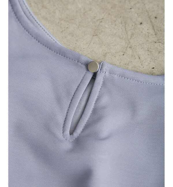 Rope&rsquo;Picnic「【UVカット・接触冷感】Cutee チュールフリルトップス」|Tシャツ・カットソー|