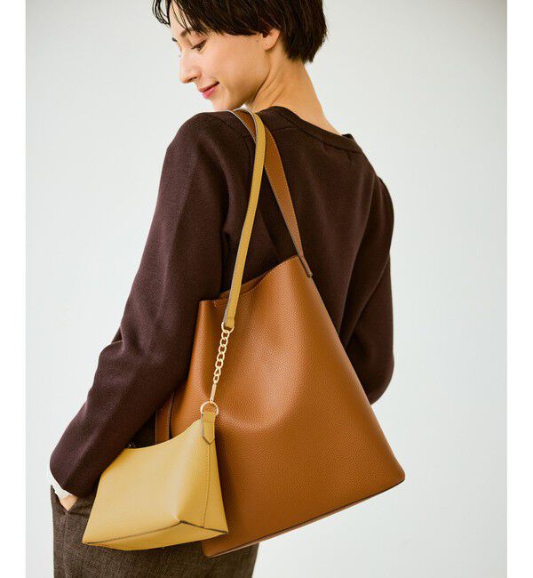 ROPE PICNIC PASSAGE「【A4対応】me fit BAG ワンショルダートート＆ミニショルダーバッグ/2点セット・通勤対応」|ショルダー・メッセンジャー|