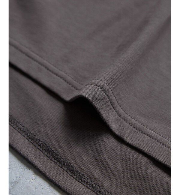 Rope&rsquo;Picnic「袖フリルカレッジロゴTシャツ」|Tシャツ・カットソー|